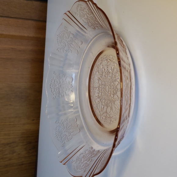 MacBeth Evans AMERICAN SWEETHEART Glass Etched Bowl - Picture 3 of 4